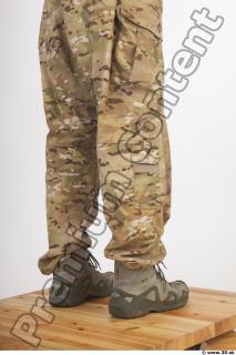 Soldier in American Army Military Uniform 0087